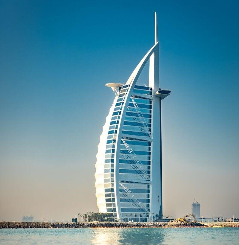 Burj Al Arab Dubai, United Arab Emirates during daytime